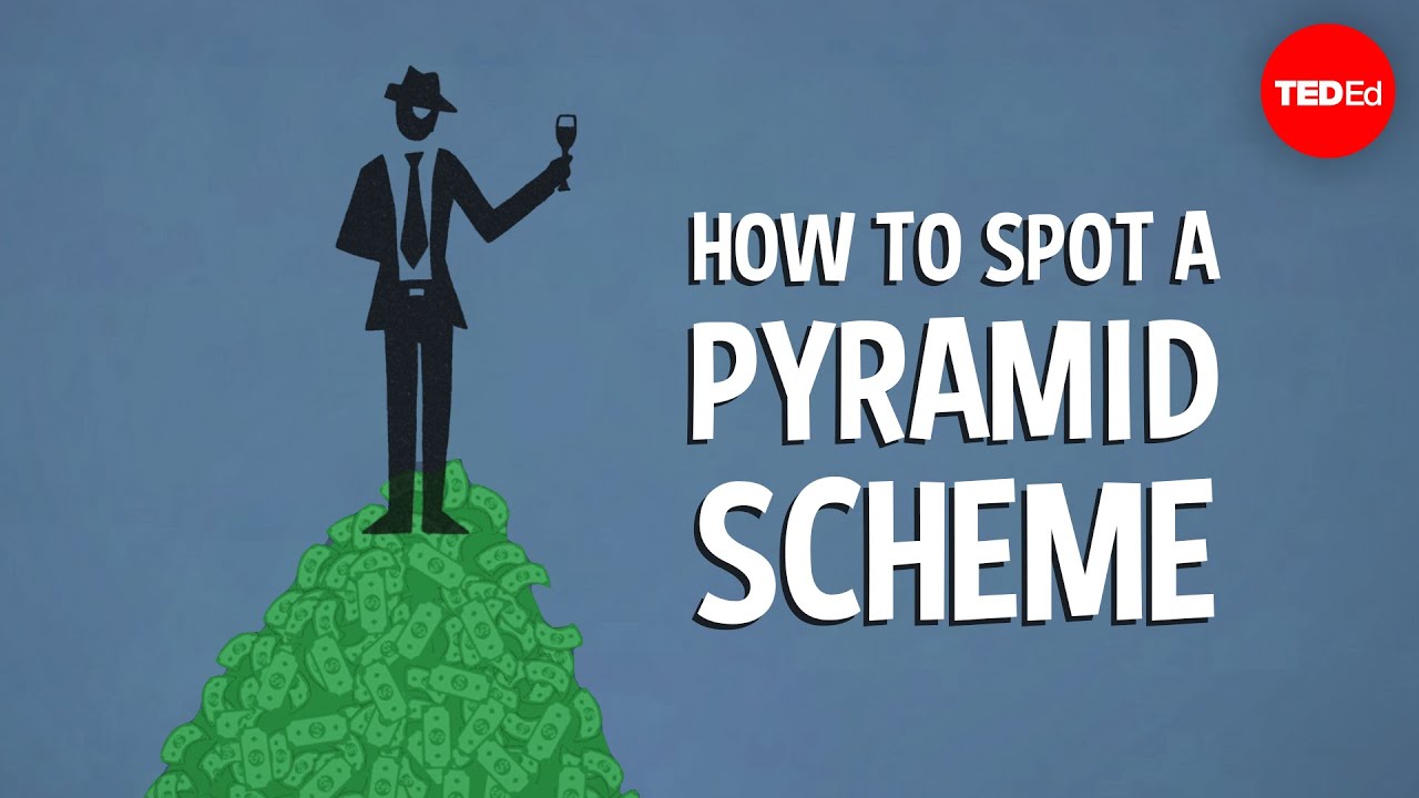 How to spot a pyramid scheme – Stacie Bosley