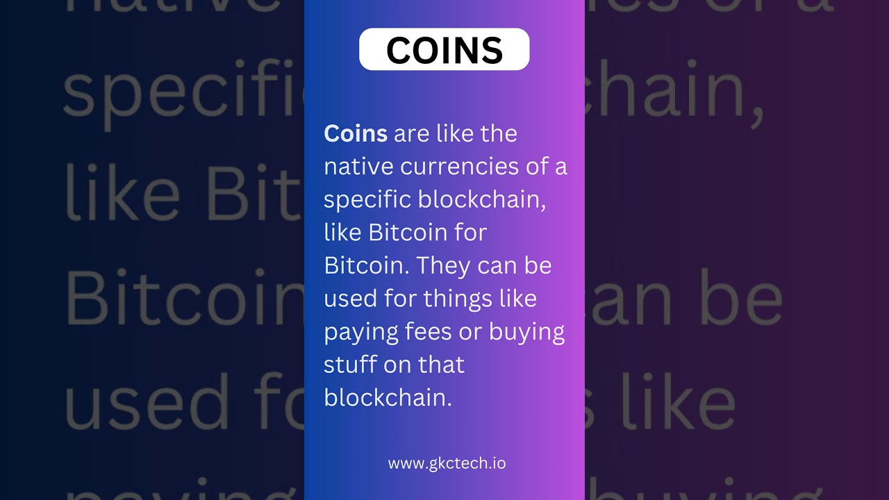 Coins vs. Tokens: Understanding the Basics of Crypto!