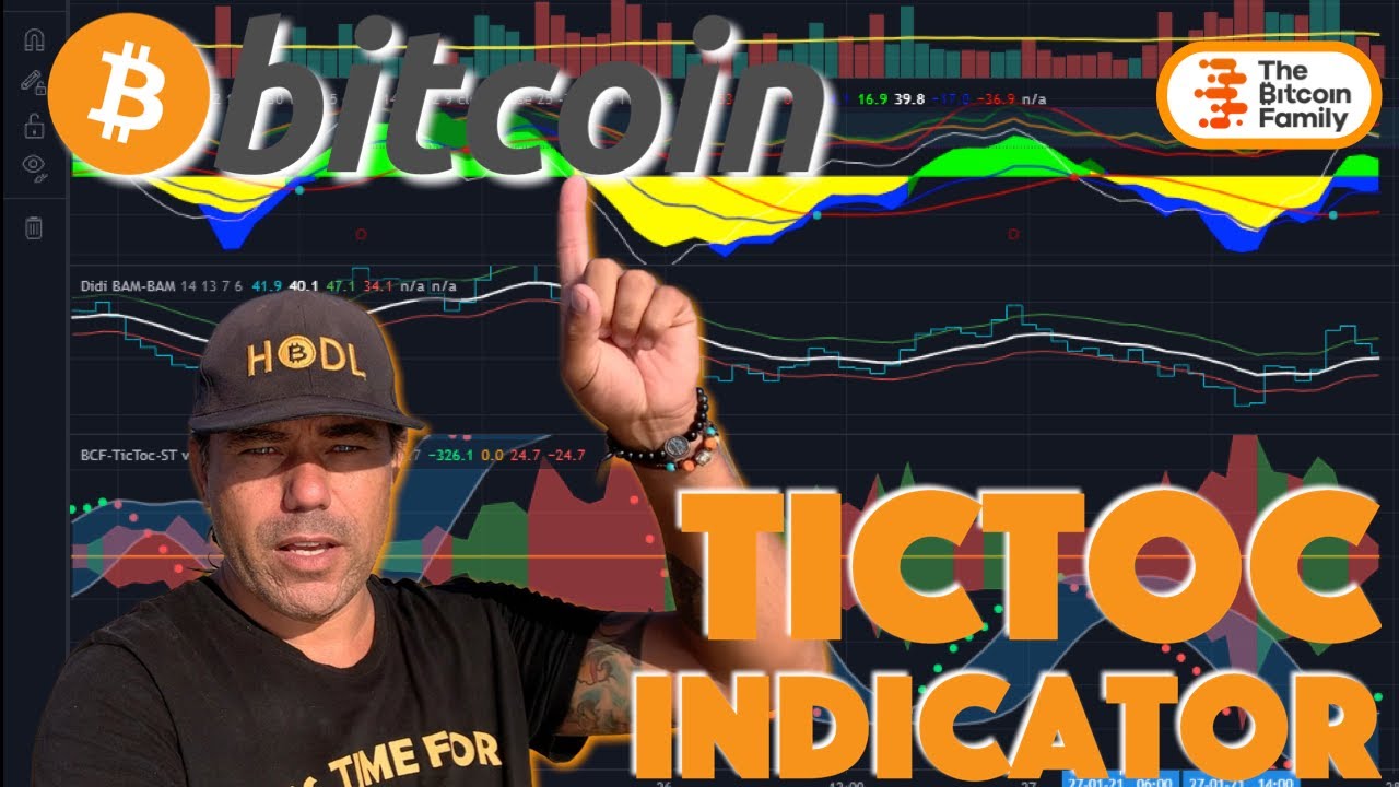 THE BITCOIN FAMILY TIC TOC INDICATOR!! Lesson 1 The basics of the TicToc indicator!!