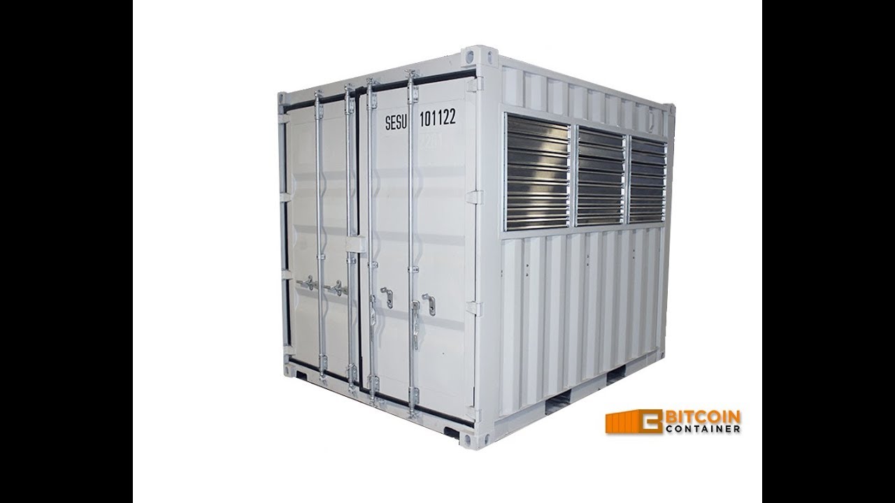 10ft Bitcoin Mining Container – Most Efficient Way