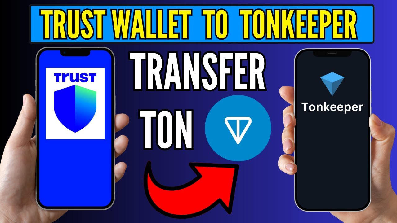 How to Transfer TonCoin From Trust Wallet to Tonkeeper 2024