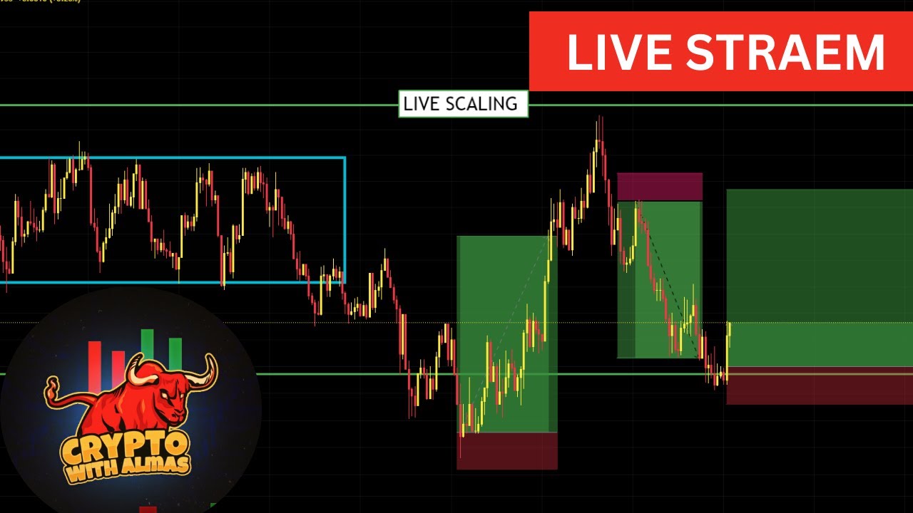 Bitcoin Live Stream / live scalping  /BTC  TRADING  / CRYPTOWITHALMAS