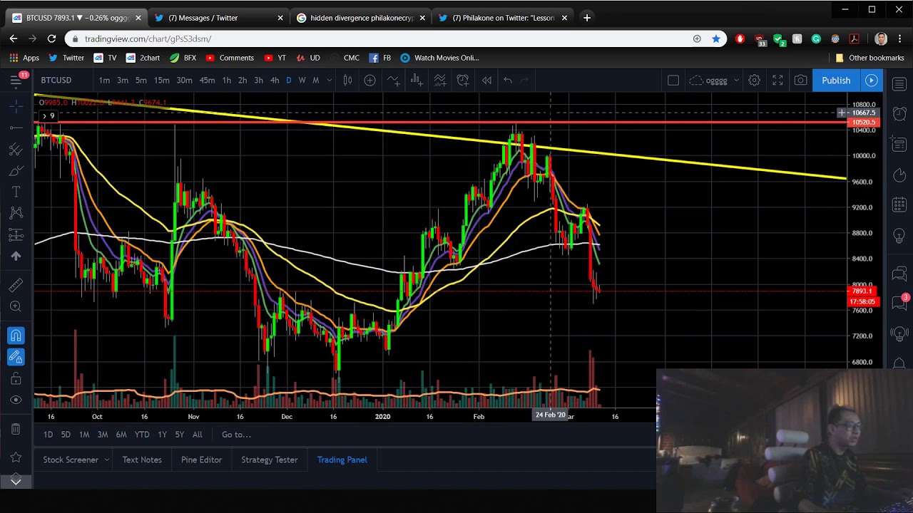 March 11th, Bitcoin TA – Basic Elliot Wave Theory & RSI Analysis