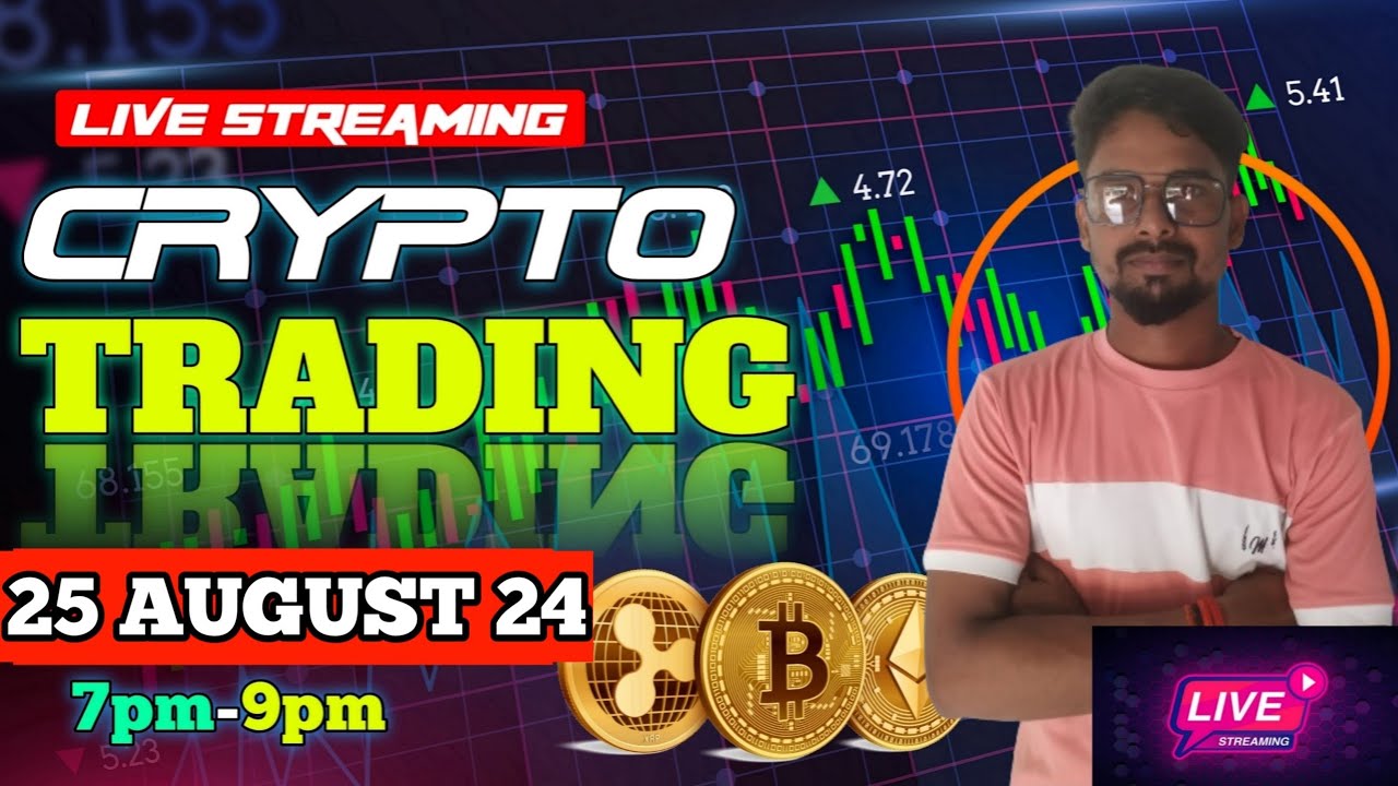 Crypto Live Trading | 25 Agust 24 |@mrabhitrader#bitcoin #cryptotrading #ethereum#deltaExchangeIndia