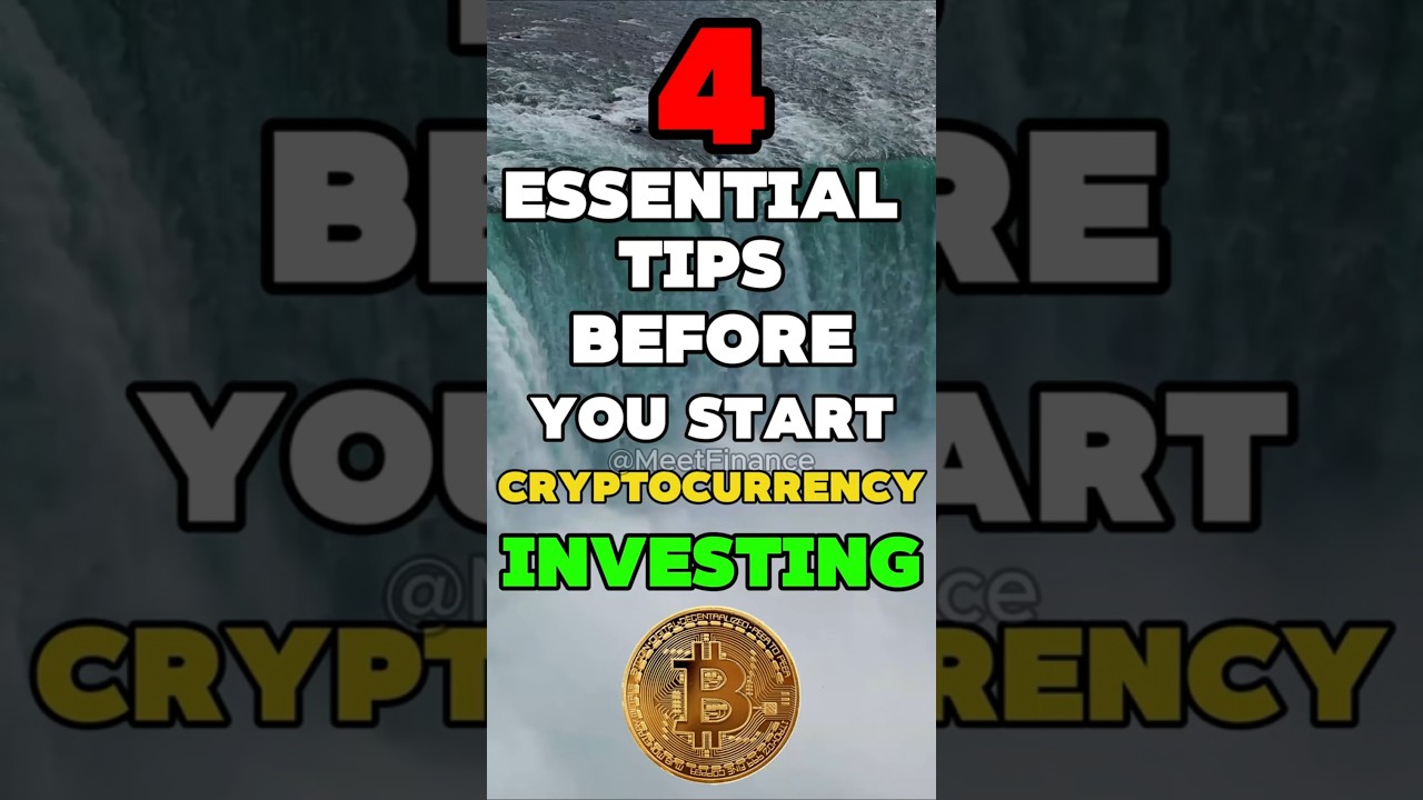 Avoid These MISTAKES! 4 Tips Before Starting CRYPTOCURRENCY Investing