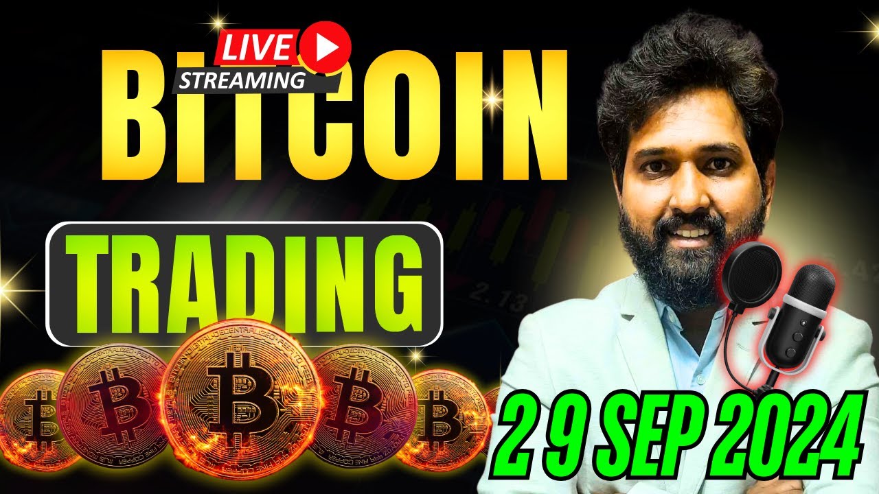 Live Trading in Bitcoin on Delta Exchange | 29 Sep 2024 | Trade Swings