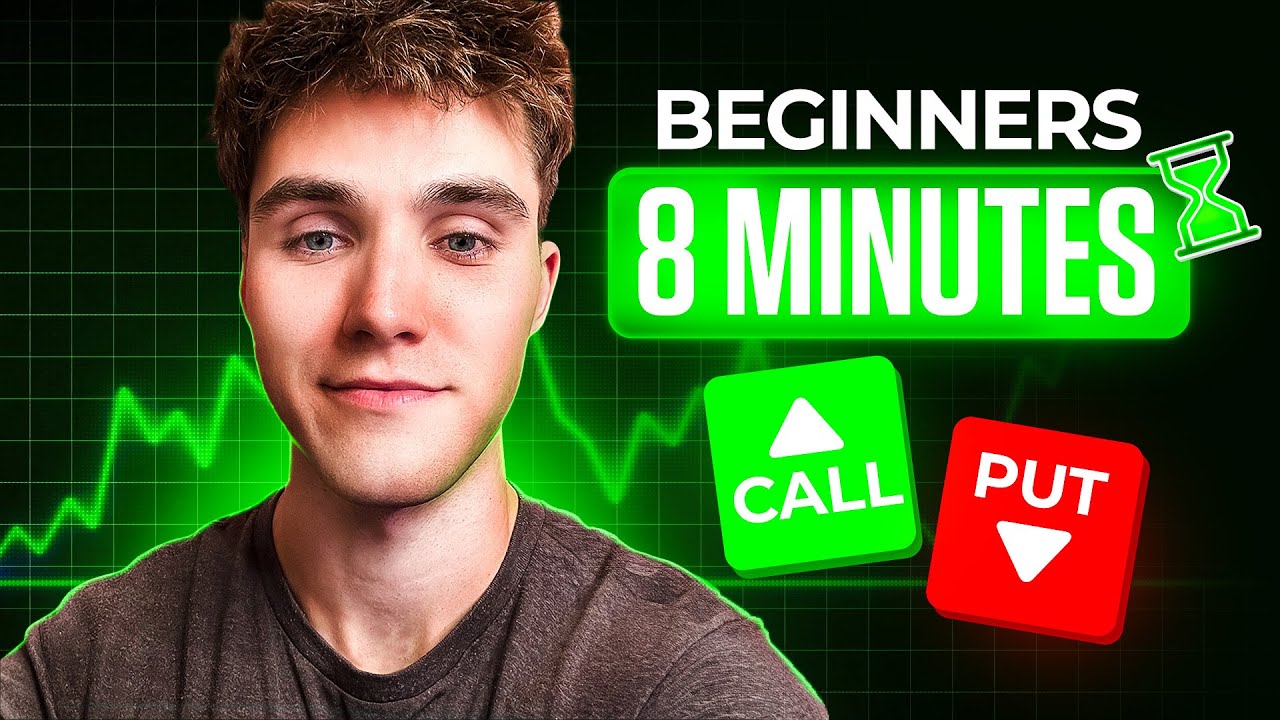 Options Trading for Beginners in 8 Minutes (Learn the Basics)