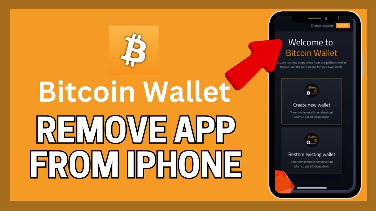 How to Remove Bitcoin Wallet App from iPhone 2024?