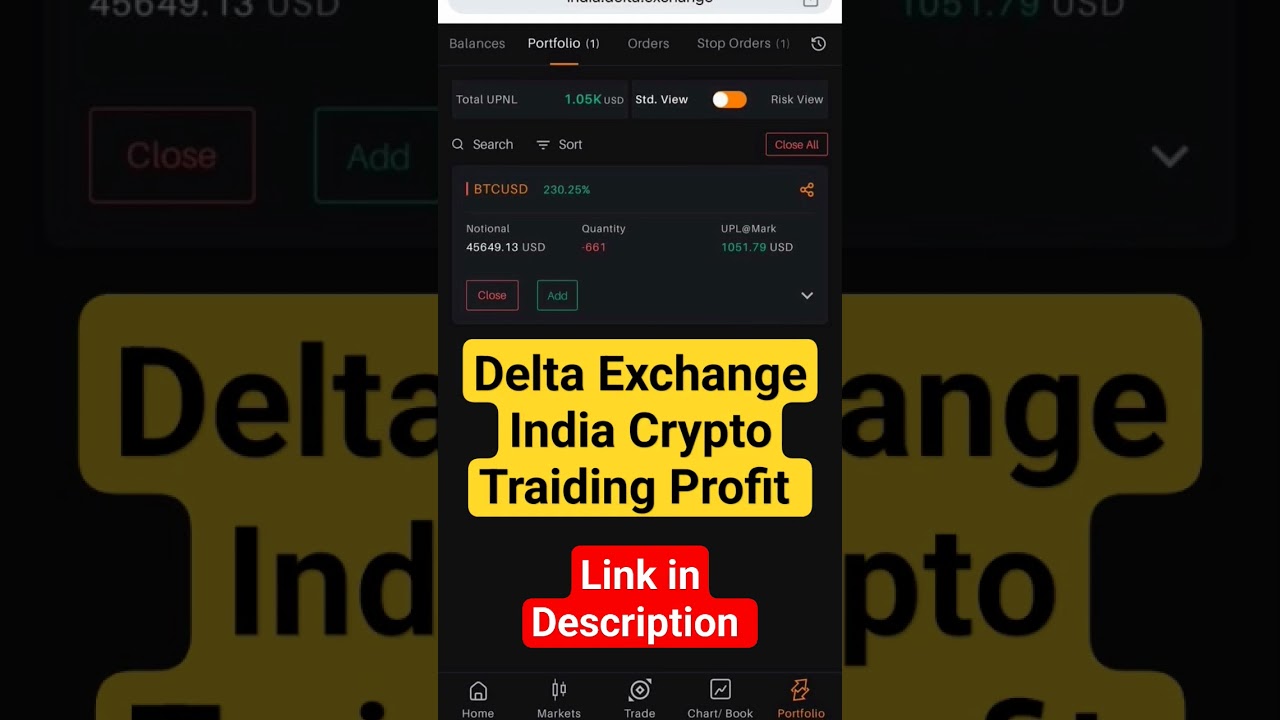 Delta Exchange India live Profit#deltaexchangeindia #deltaexchange #cryptoindia #bitcoin #daytrading