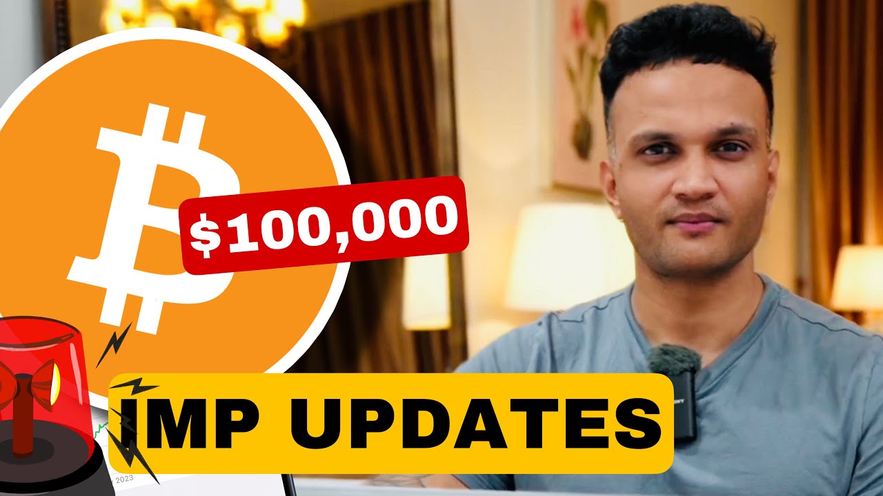 IMP UPDATE || BITCOIN AGAIN AT 100K || ALTS MEIN PAISA KAISE BANAYE ? ||