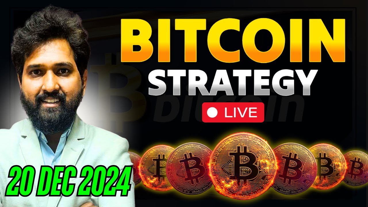 Bitcoin Live | Crypto Live | Delta Exchange India | 20 Dec 2024 | #bitcoin