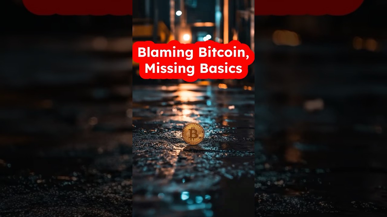 Blaming Bitcoin, Missing Basics