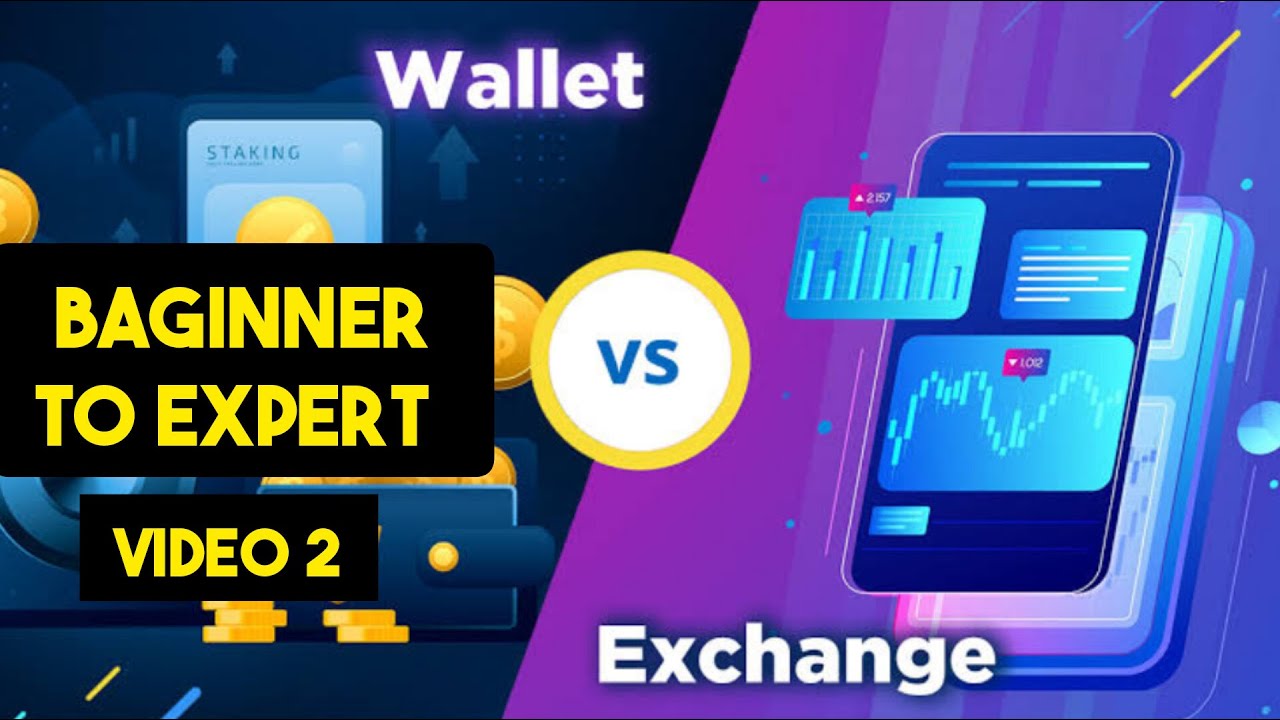 Wallet vs Exchange  Crypto Basics Simplified Video 2 #cryptowallet #cryptoxchange  #bitcoin