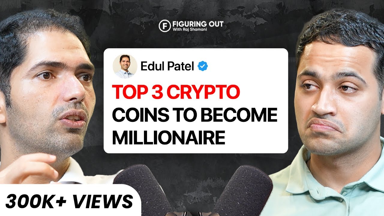 Crypto: Scams, Bitcoin, Investment, Government Tax, & Future – Edul Patel Mudrex | FO231 Raj Shamani