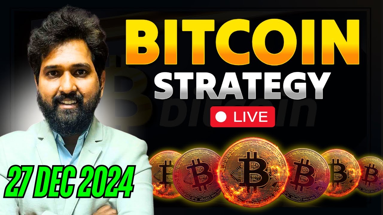 Bitcoin Live | Crypto Live | Delta Exchange India | 27 Dec 2024 #bitcoin #crypto