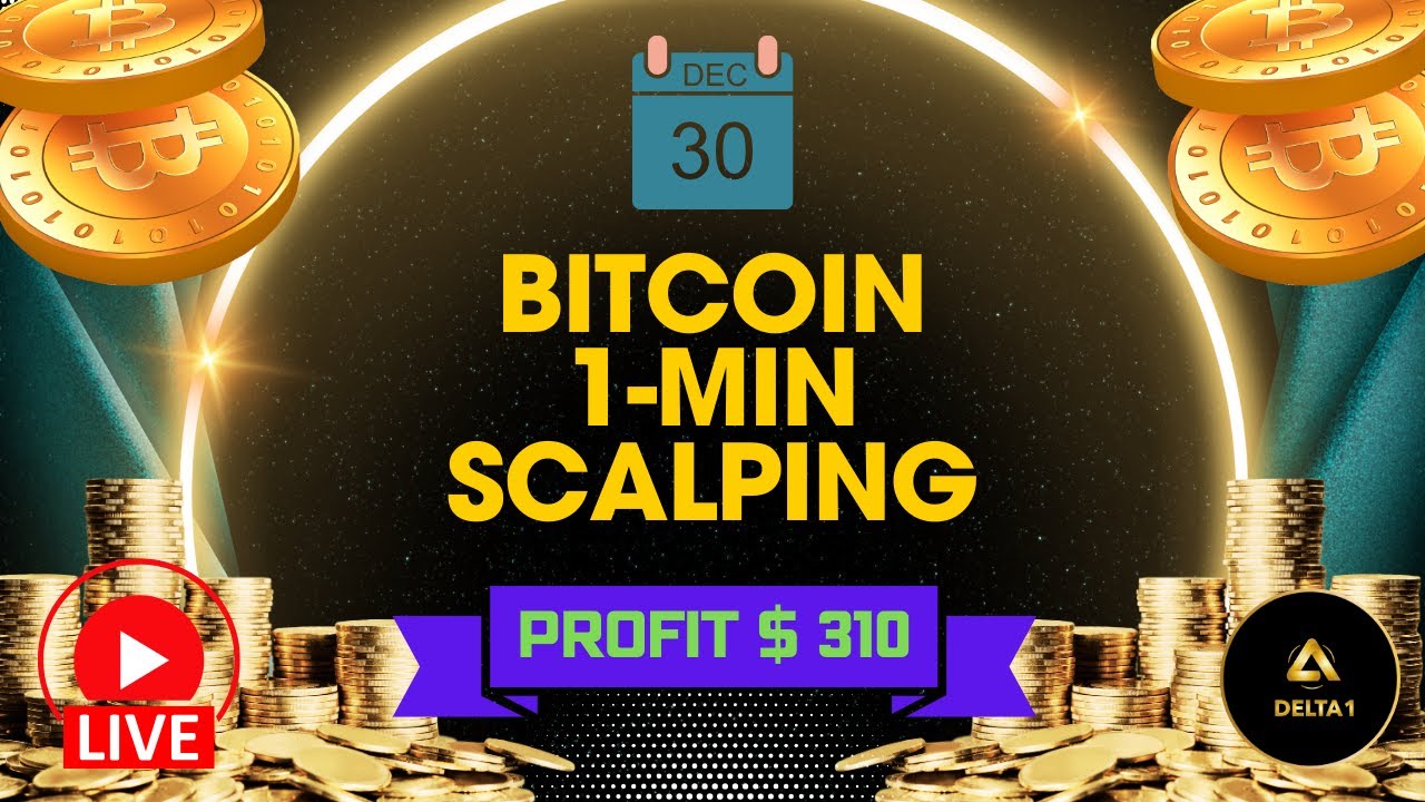 Live BITCOIN 1-Minute Scalping Trading – 30-Dec-2024