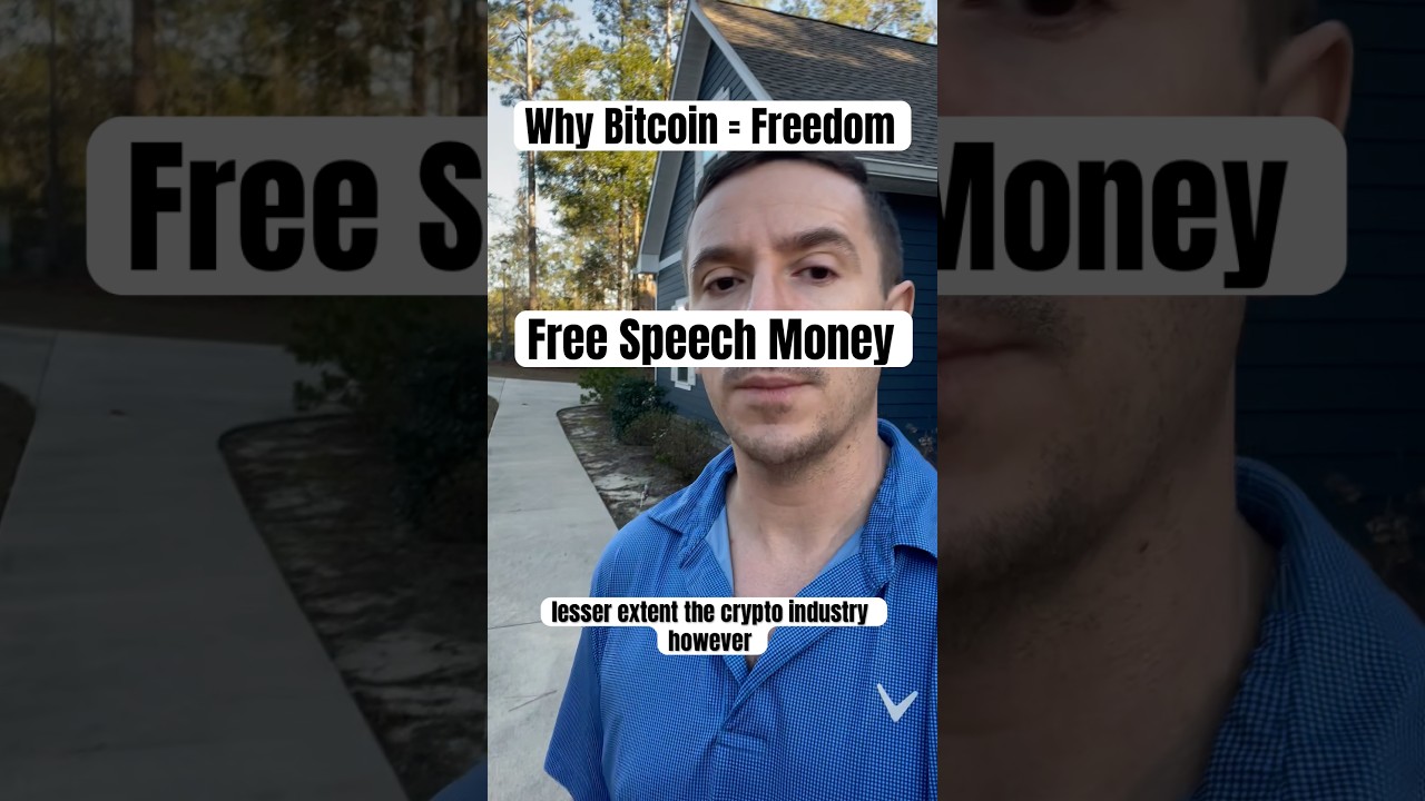 Basics: Why Bitcoin = Freedom #bitcoin #crypto #hodl #fyp