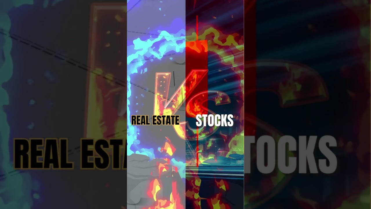 Stocks vs. Real Estate! – Which Builds Wealth Faster? Wealth Building Secrets! #bitcoin #money